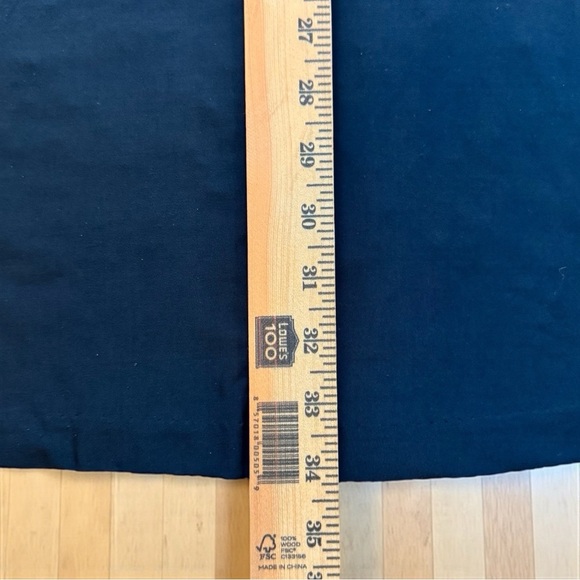 Express Dark Blue Wrap Dress - XS | Classic Style | Midi | Staple | Timeless - Picture 8 of 11